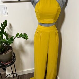 Yellow Women's Jumpsuit